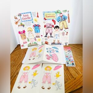 Paper Dolls Lot Ann Estelle & Am Greetings Holly Hobbie & More Mary Engelbreit